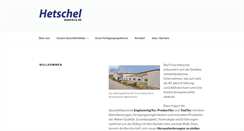 Desktop Screenshot of hetschel.de
